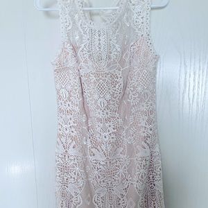 Impressions Boutique white Couchette Dress